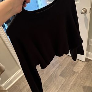 Cropped zara sweater